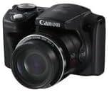 Canon PowerShot SX500 is 16.0 MP Digital Camera with 30x Wide-Angle Optical Image Stabilized Zoom and 3.0-Inch LCD (Black) (Renewed)