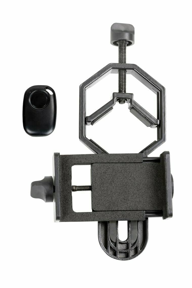 Celestron – Smartphone Photography Adapter for Telescope – Digiscoping Smartphone Adapter – Capture Photos and Video Through Your Telescope or Spotting Scope Eyepiece