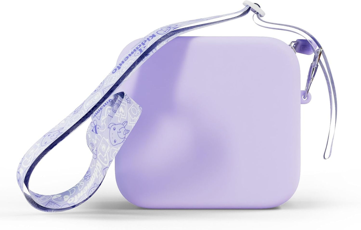 Kidamento Camera Silicone Bag Bundle - Digital Camera for Children and Camera Case - Model K Meowie The Cat - Silicone Bag Purple Unicorn