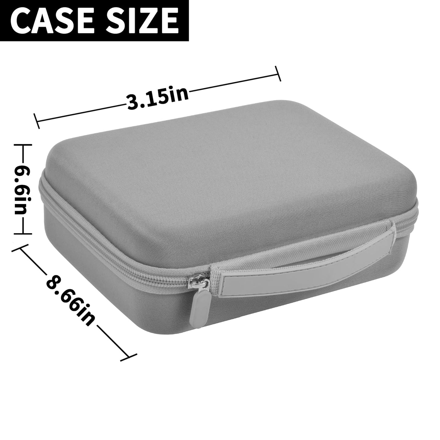 Monocular Telescope Case Compatible with Gosky 12x55/ for Eullsi/for PhysioPhyx 80x100/ for Pankoo 12x50/ for Titan 12x55 High Definition Monocular Telescope and Smartphone Holder & Tripod-Grey