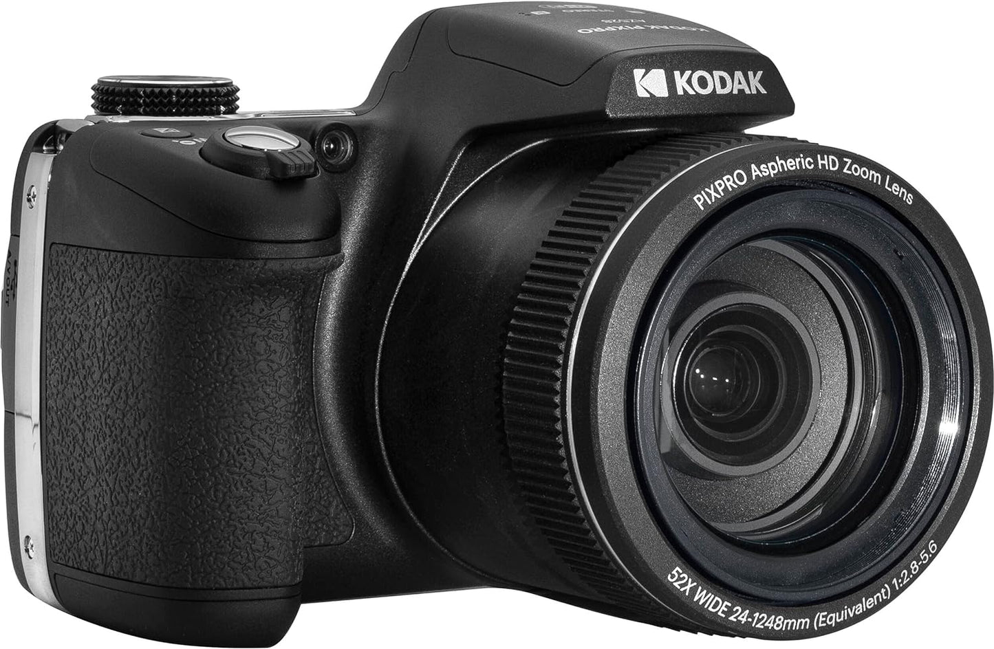 Kodak PIXPRO AZ528 Digital Camera (Black) Bundle with 32GB Memory Card + Camera Case + Memory Card Wallet + Screen Protectors + Accessories